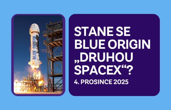 Přednáška - Stane se Blue Origin "druhou SpaceX"? Přednáška - Stane se Blue Origin "druhou SpaceX"?